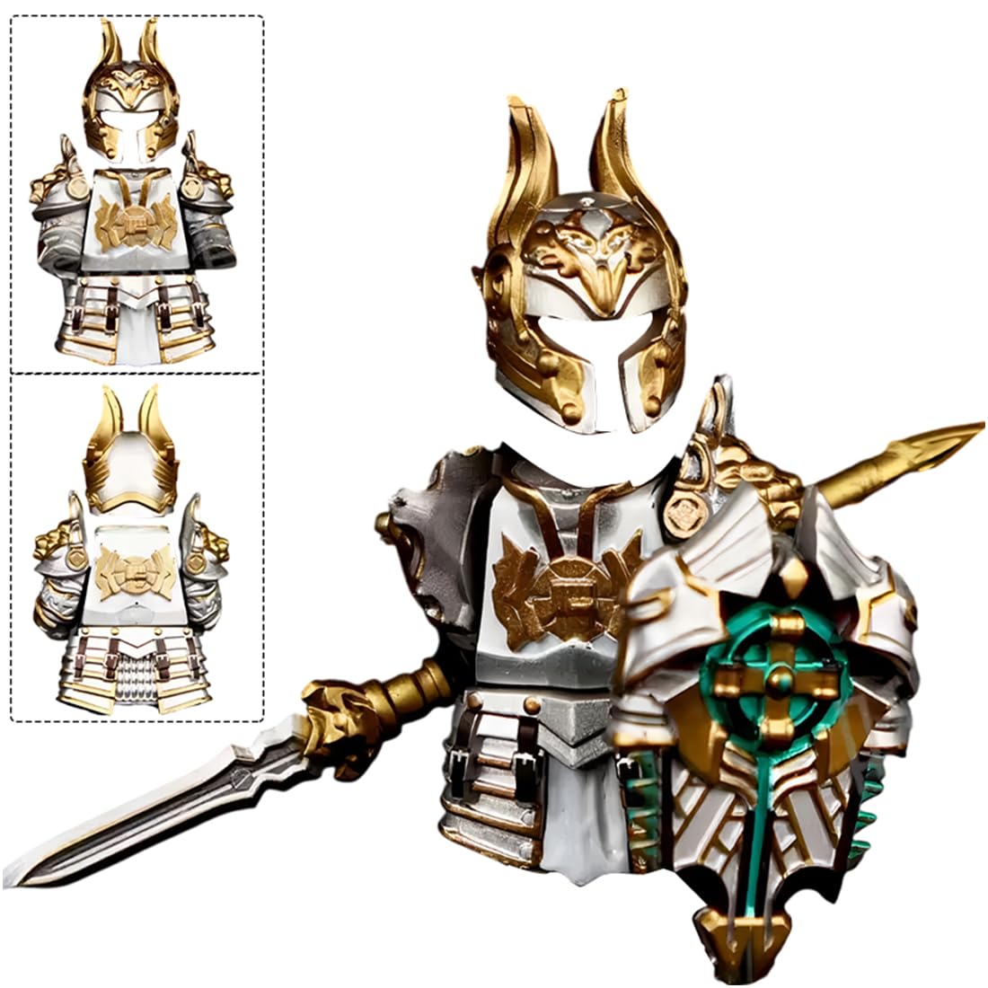 Amazon.co.jp: FunXylophy 中世の騎士 アーマー武器パック 武器